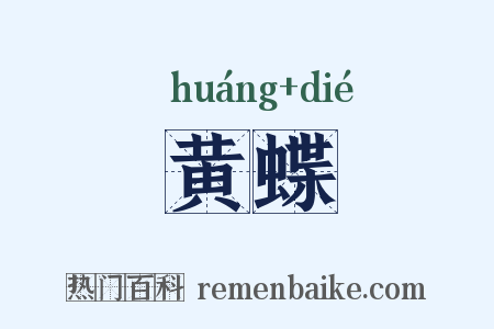 黄蝶是什么意思的图片